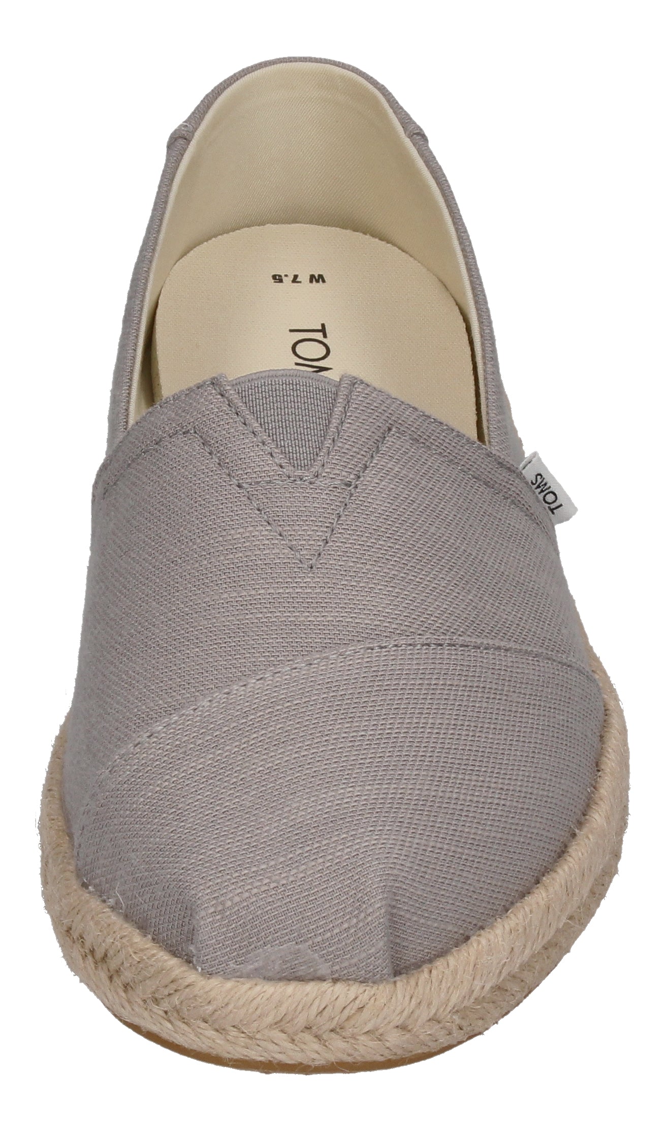 TOMS Damen Espadrilles ALPARGATA ROPE 10019690 grey-2