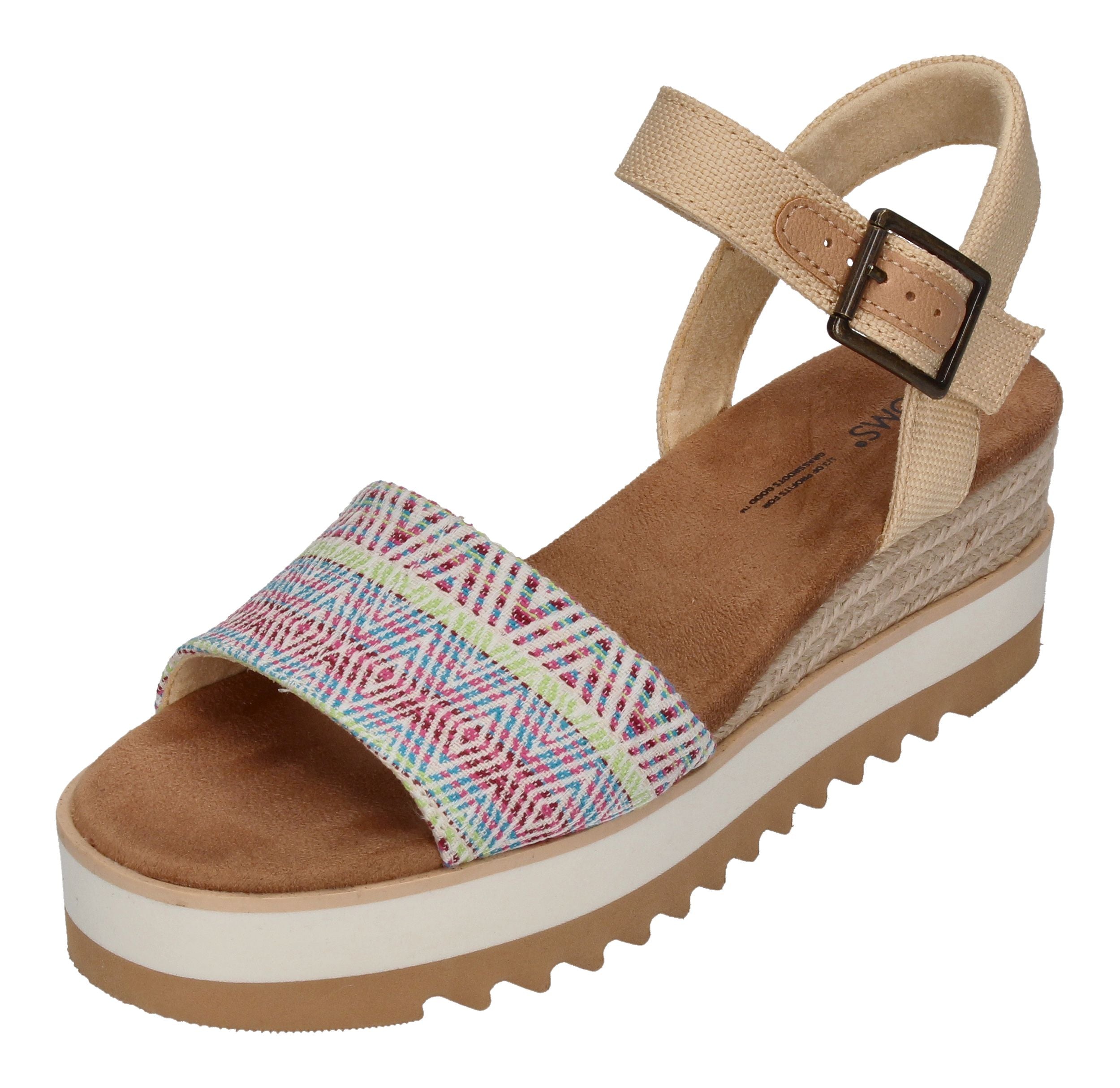 TOMS Damenschuhe Sandalen - DIANA 10019728 - natural-0