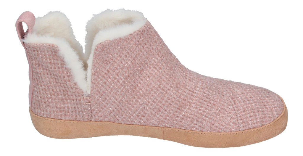 TOMS Damenschuhe - Hausschuhe LOLA 10020152 - pink quartz metallic