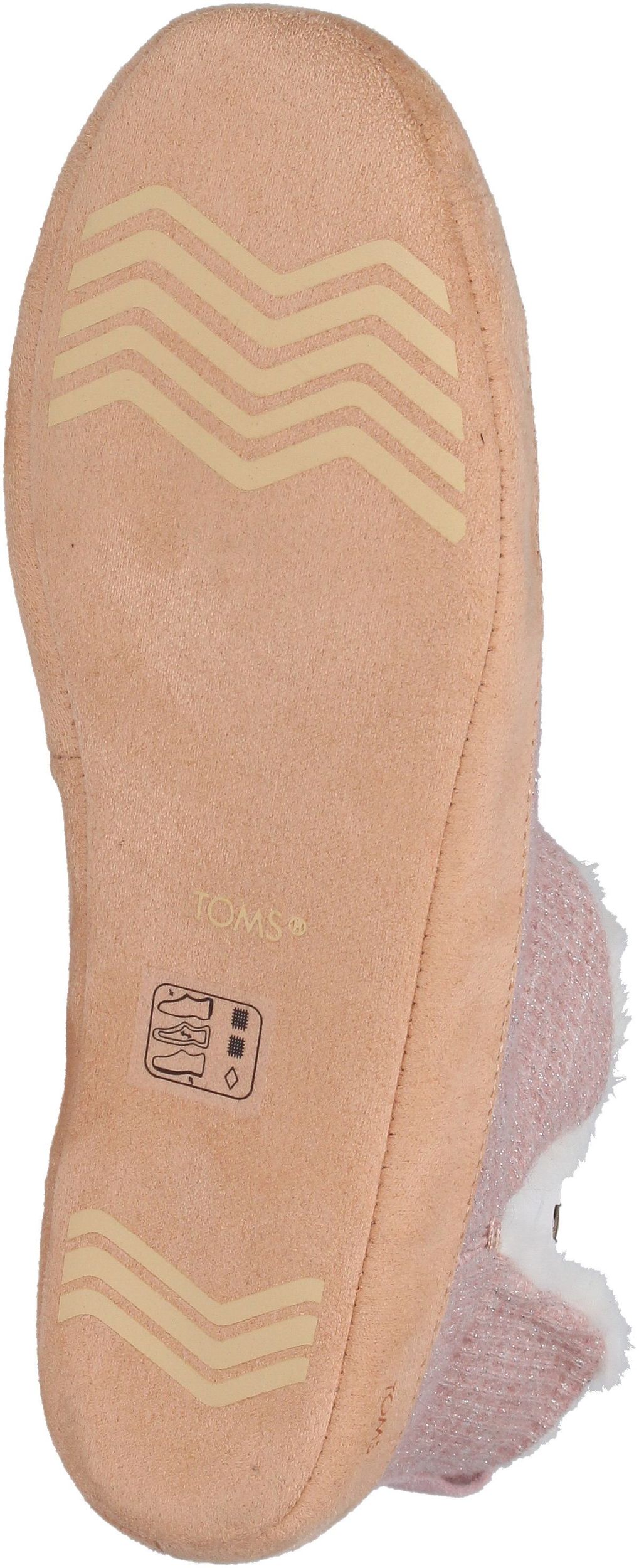 TOMS Damenschuhe - Hausschuhe LOLA 10020152 - pink quartz metallic