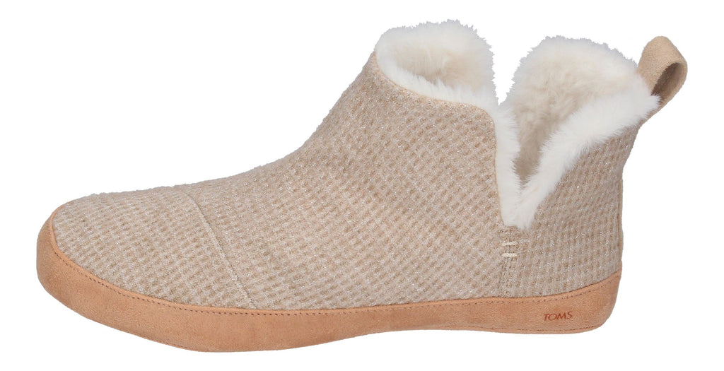TOMS Damenschuhe - Hausschuhe LOLA 10020152 - oatmeal metallic