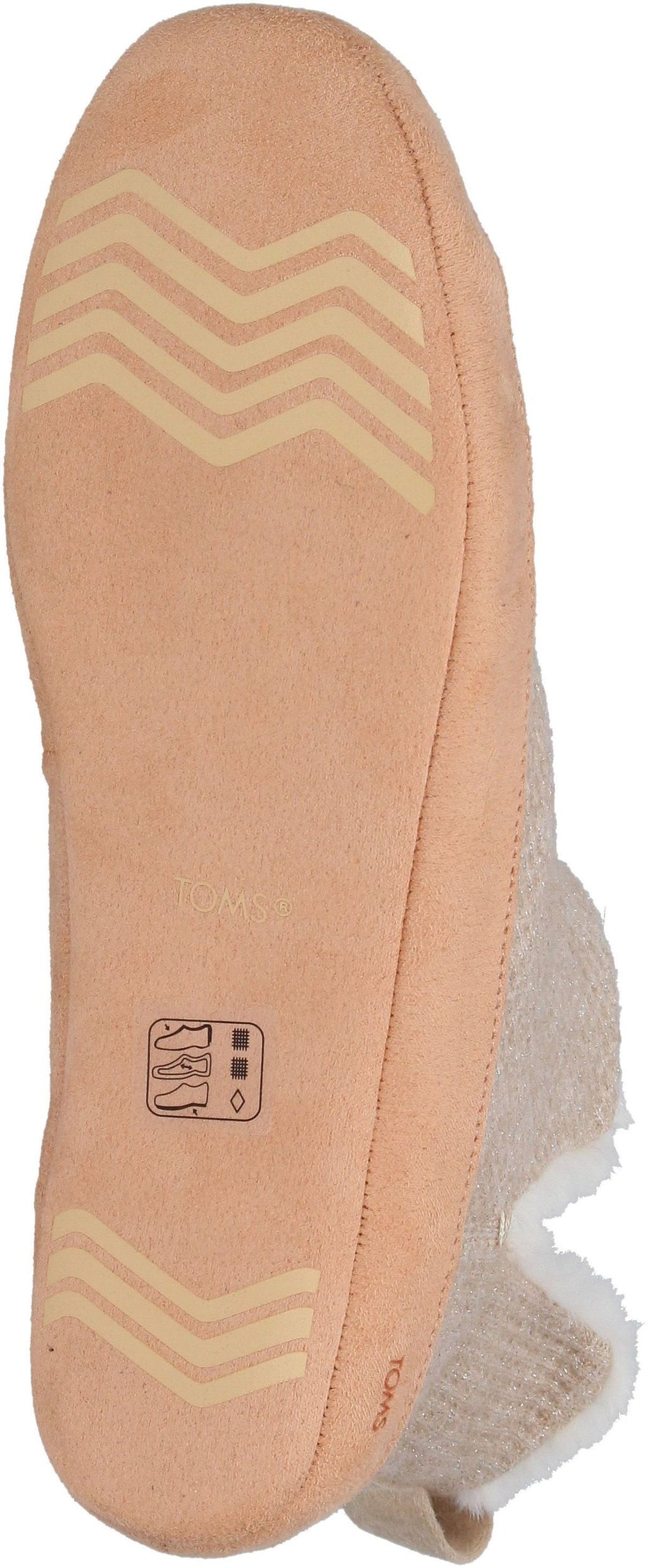 TOMS Damenschuhe - Hausschuhe LOLA 10020152 - oatmeal metallic