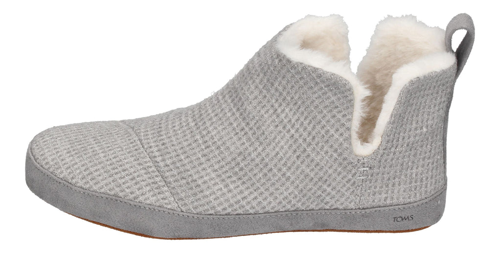 TOMS Damenschuhe - Hausschuhe LOLA 10020152 - drizzle grey metallic