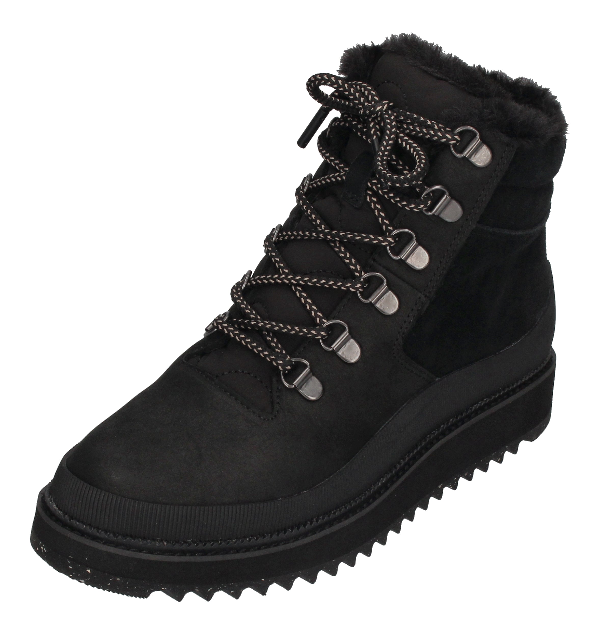 TOMS Damenschuhe - Schnür-Boots MOJAVE 10020262 - black-0