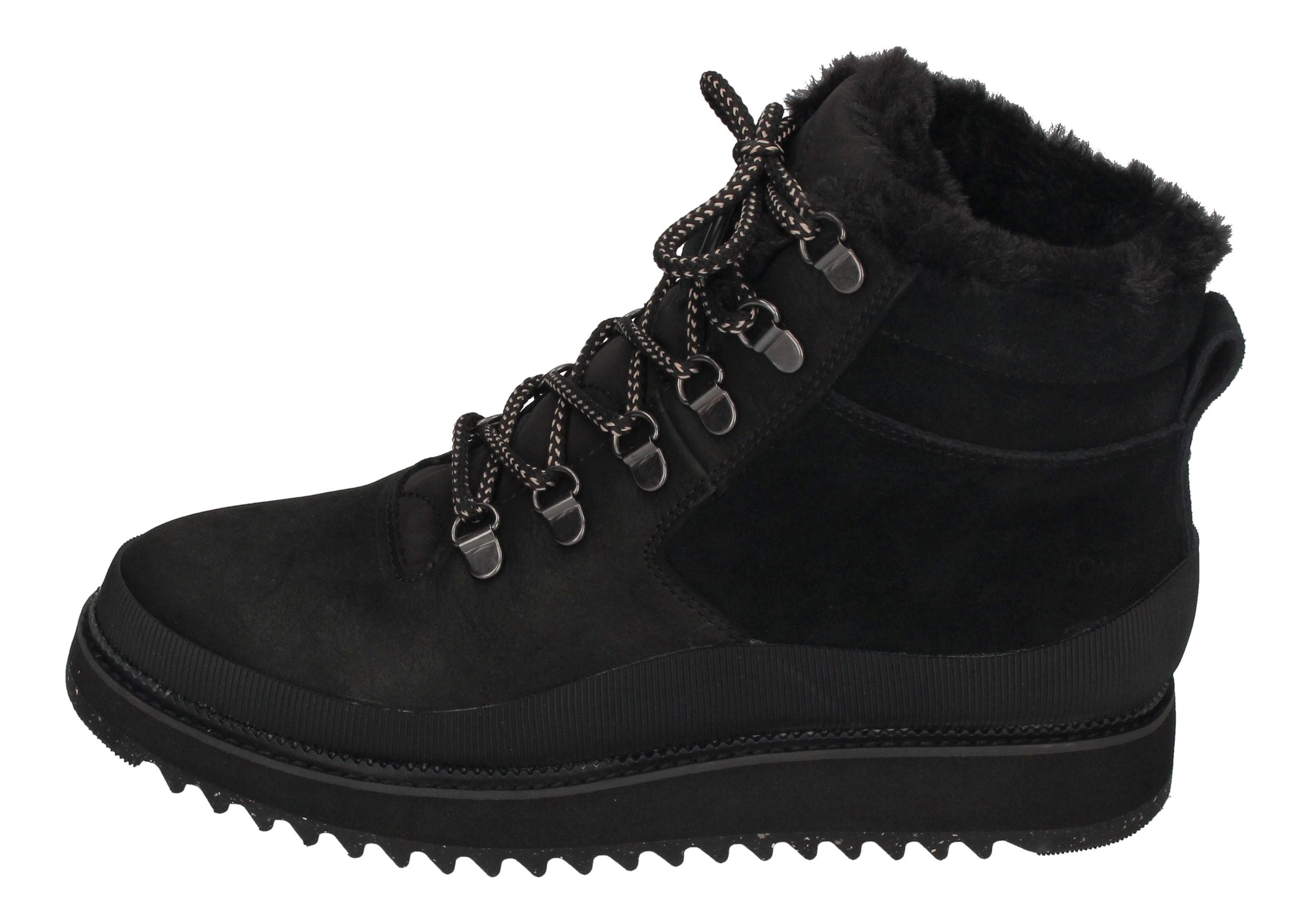 TOMS Damenschuhe - Schnür-Boots MOJAVE 10020262 - black-1