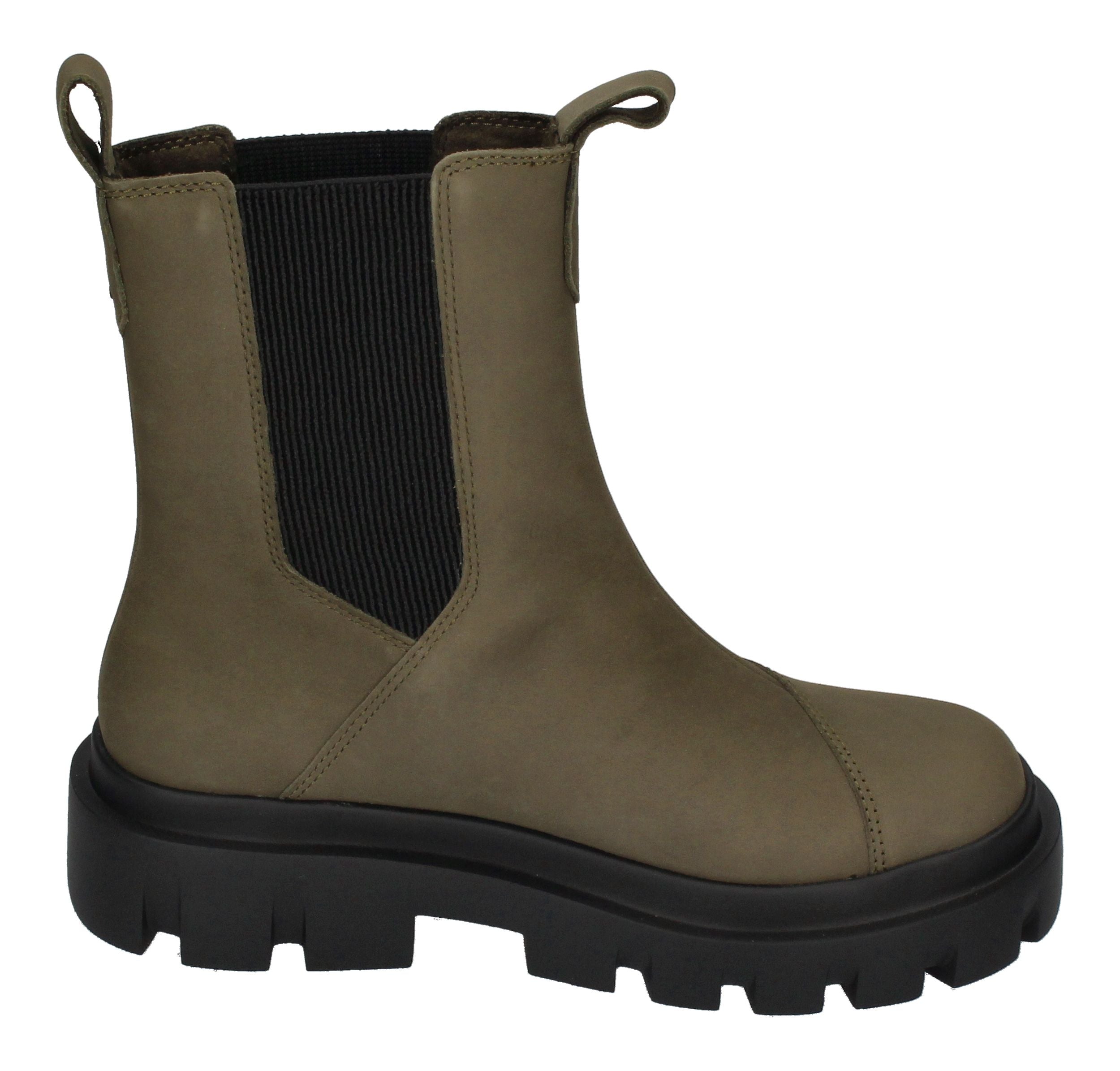 TOMS Damenschuhe - Chelseaboots ROWAN 10020252 - olive-3