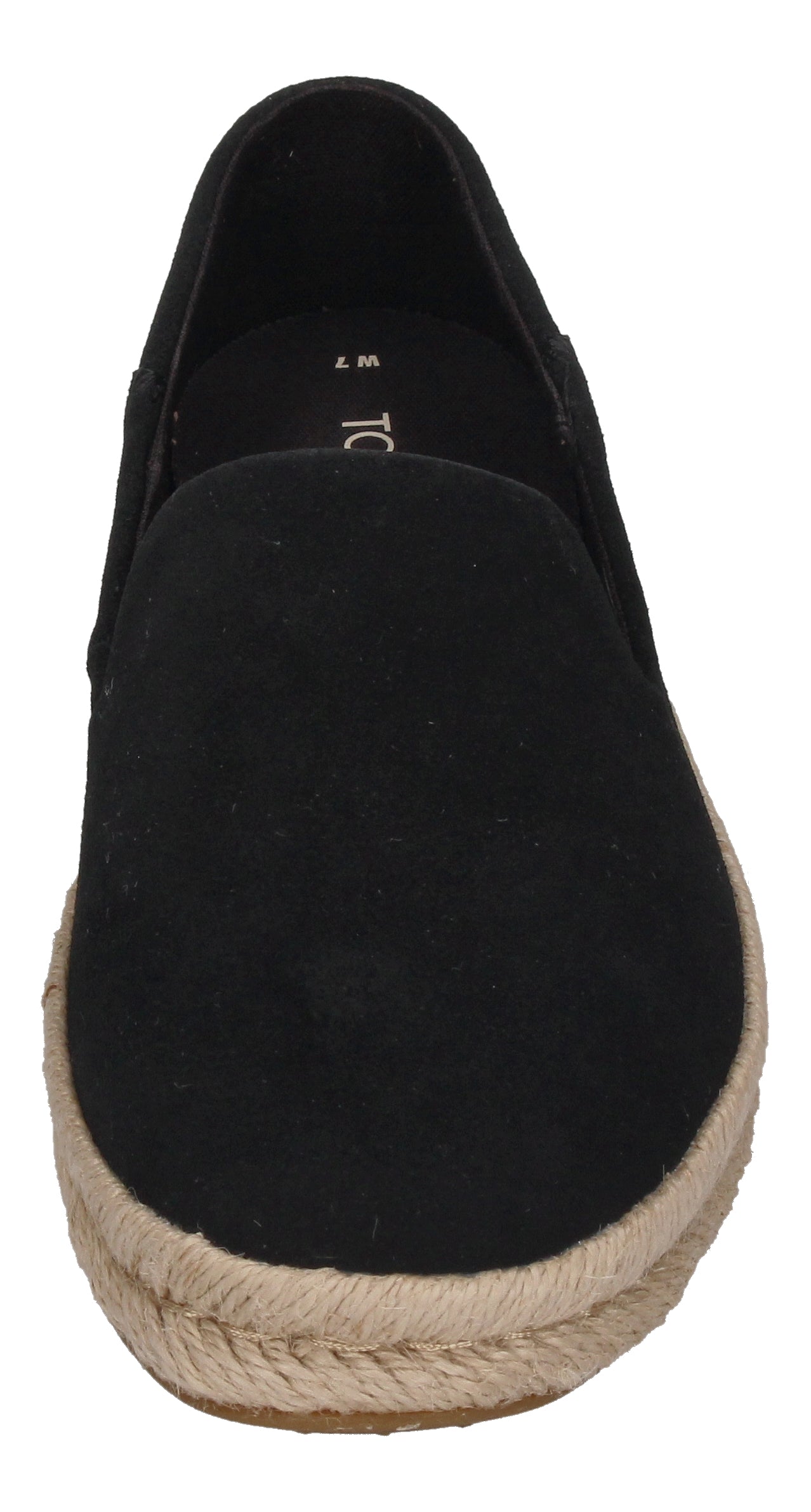 TOMS Espadrilles - SANTIAGO 10019906 - black suede-2