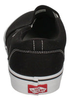VANS in Übergrößen - SlipOns ASHER - canvas black white-4