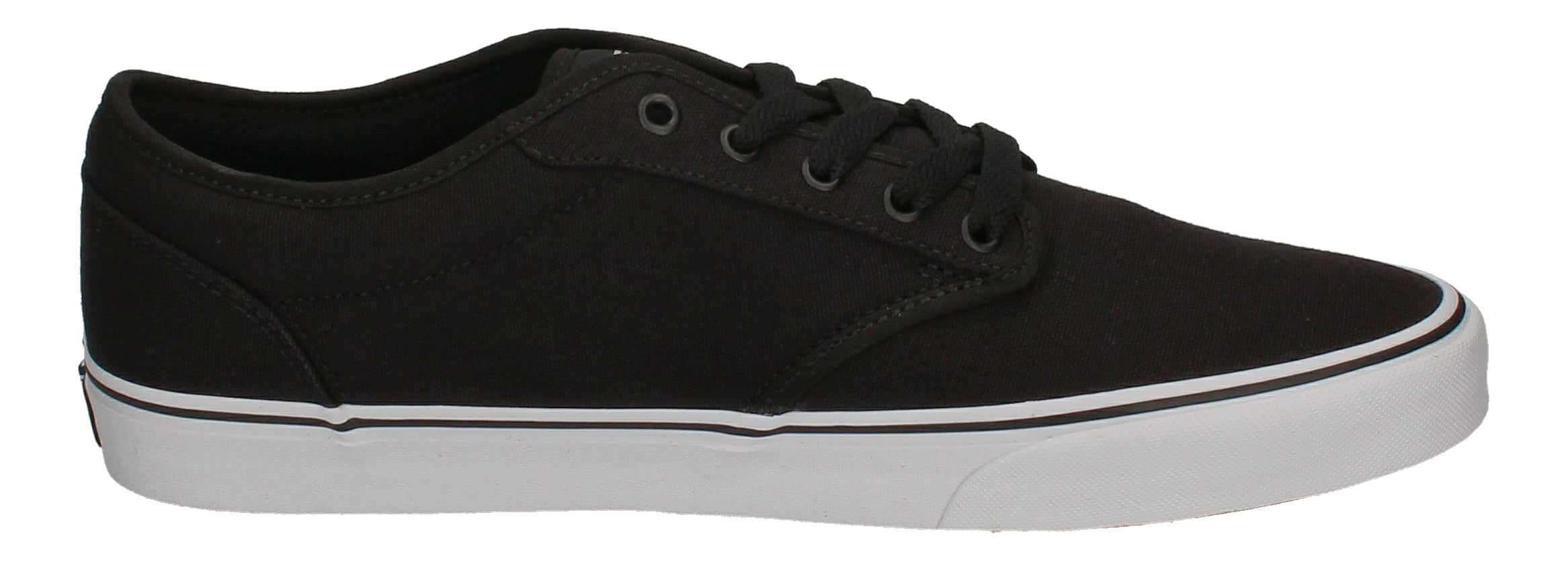 VANS in Übergrößen - ATWOOD - canvas black white-3