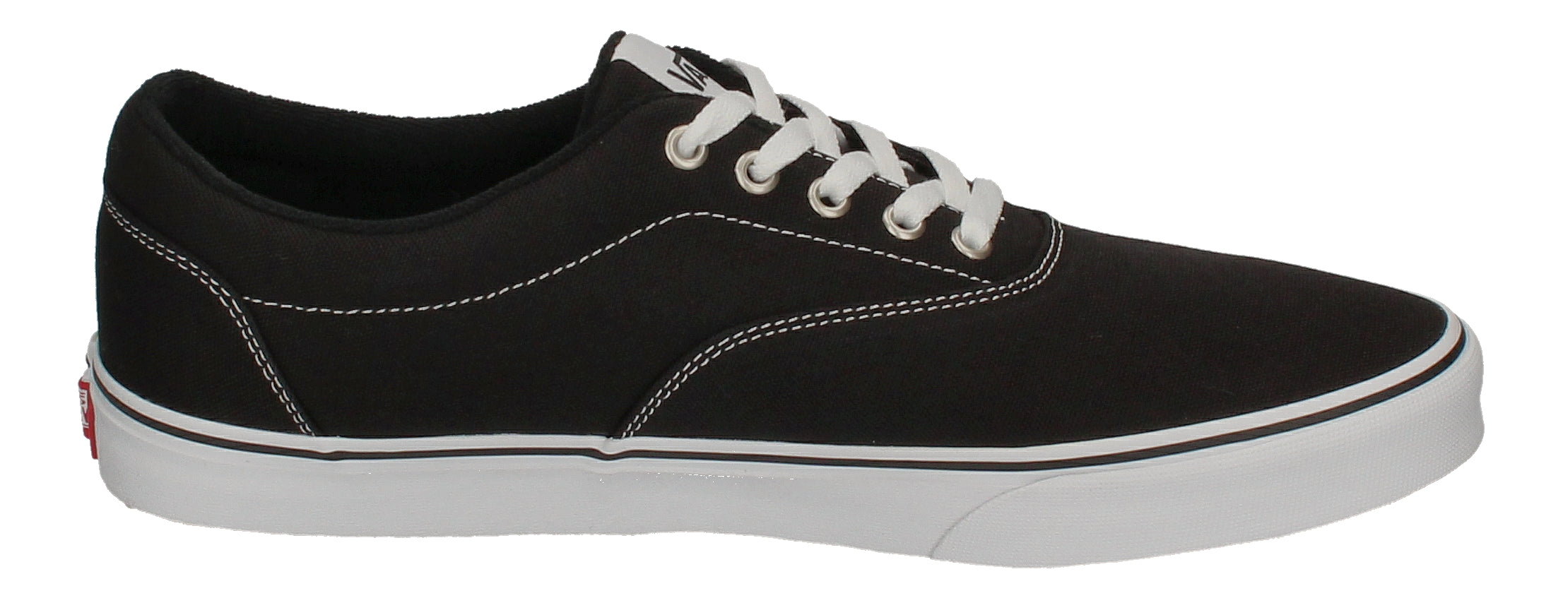 VANS in Übergrößen - DOHENY (Canvas) - black white-3