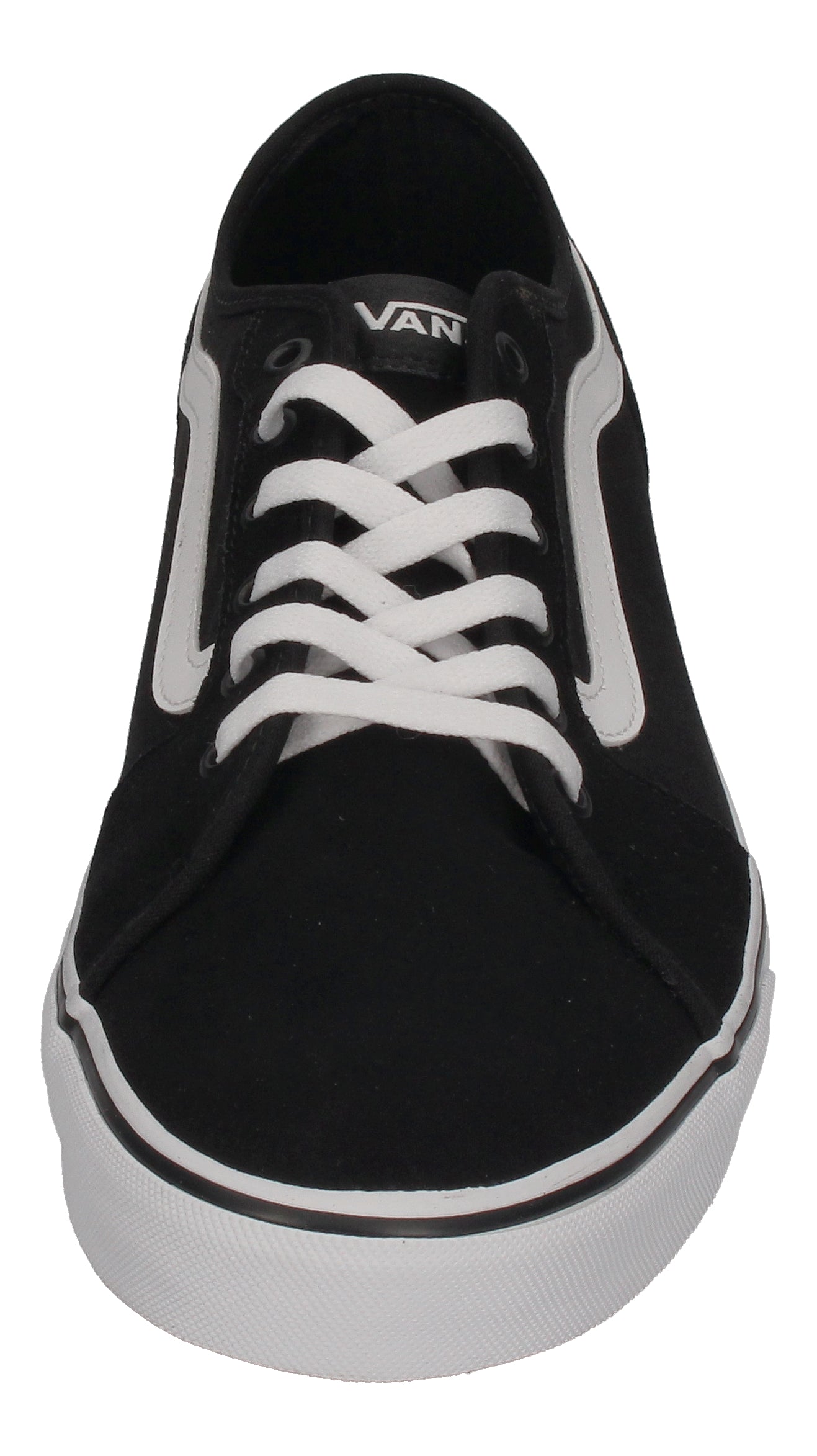 VANS in Übergrößen FILMORE DECON Suede Canvas black white-2