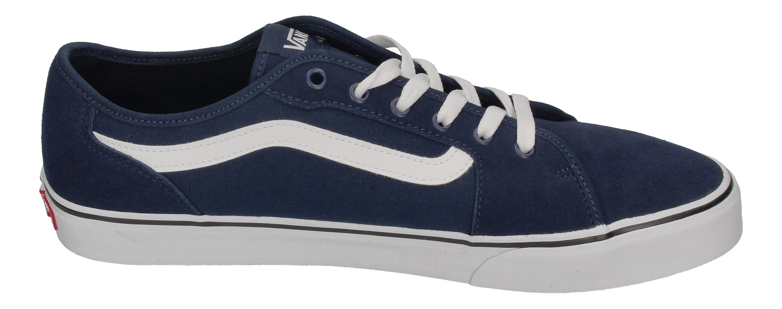 VANS in Übergrößen FILMORE DECON Suede Canvas dress blues-3
