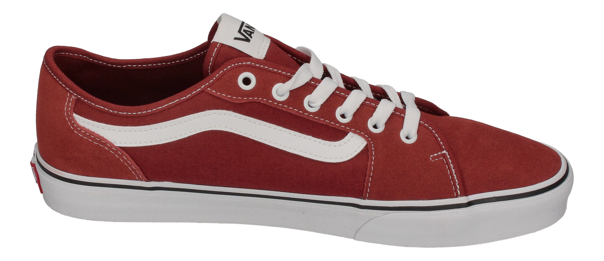 VANS in Übergrößen FILMORE DECON Suede Canvas fired brick-3