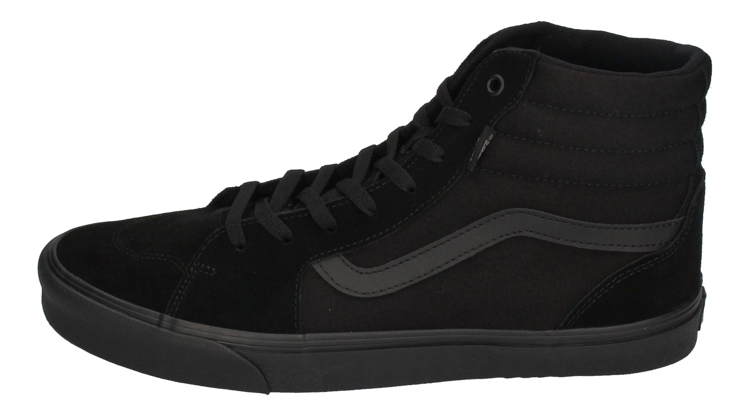 VANS Schuhe in Übergrößen FILMORE HI Suede/Canvas black-1