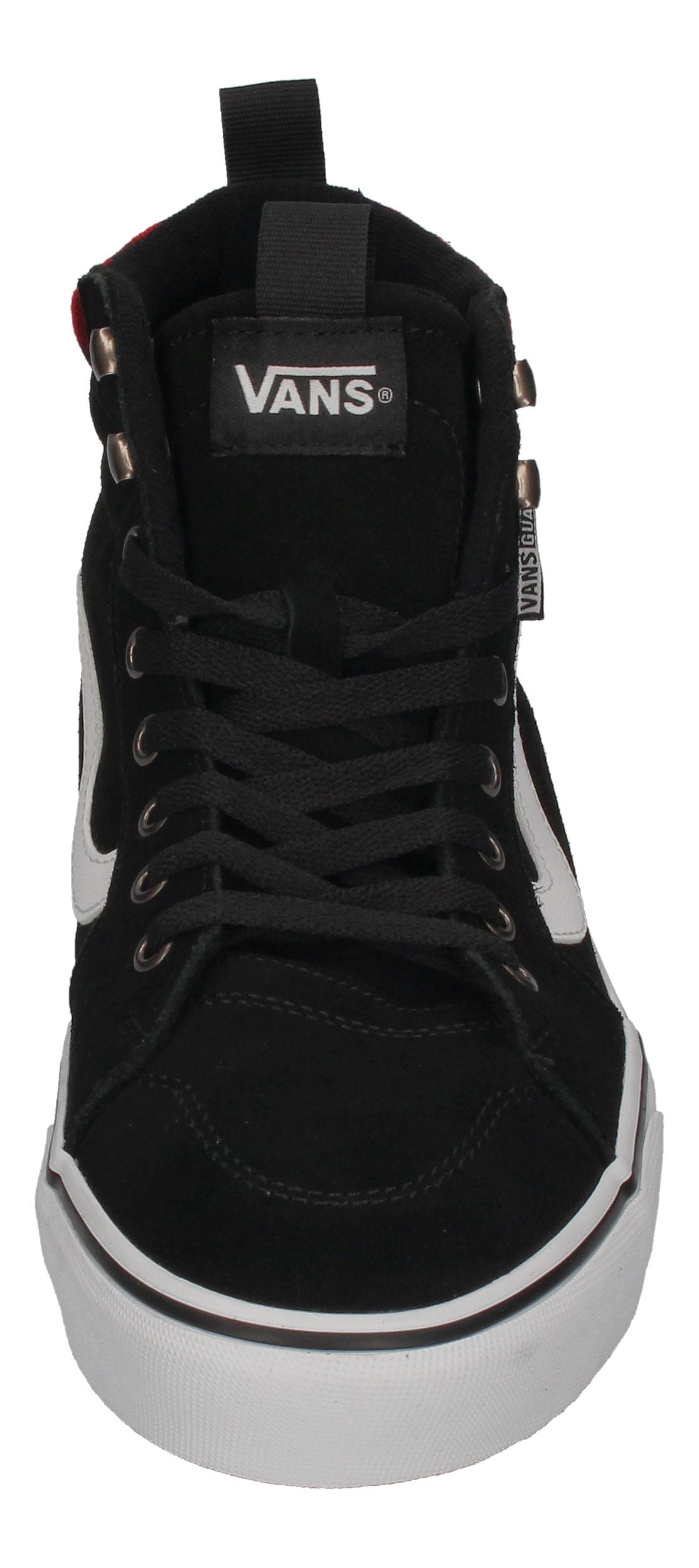 VANS in Übergrößen FILMORE HI VansGuard Suede - Black Red Plaid