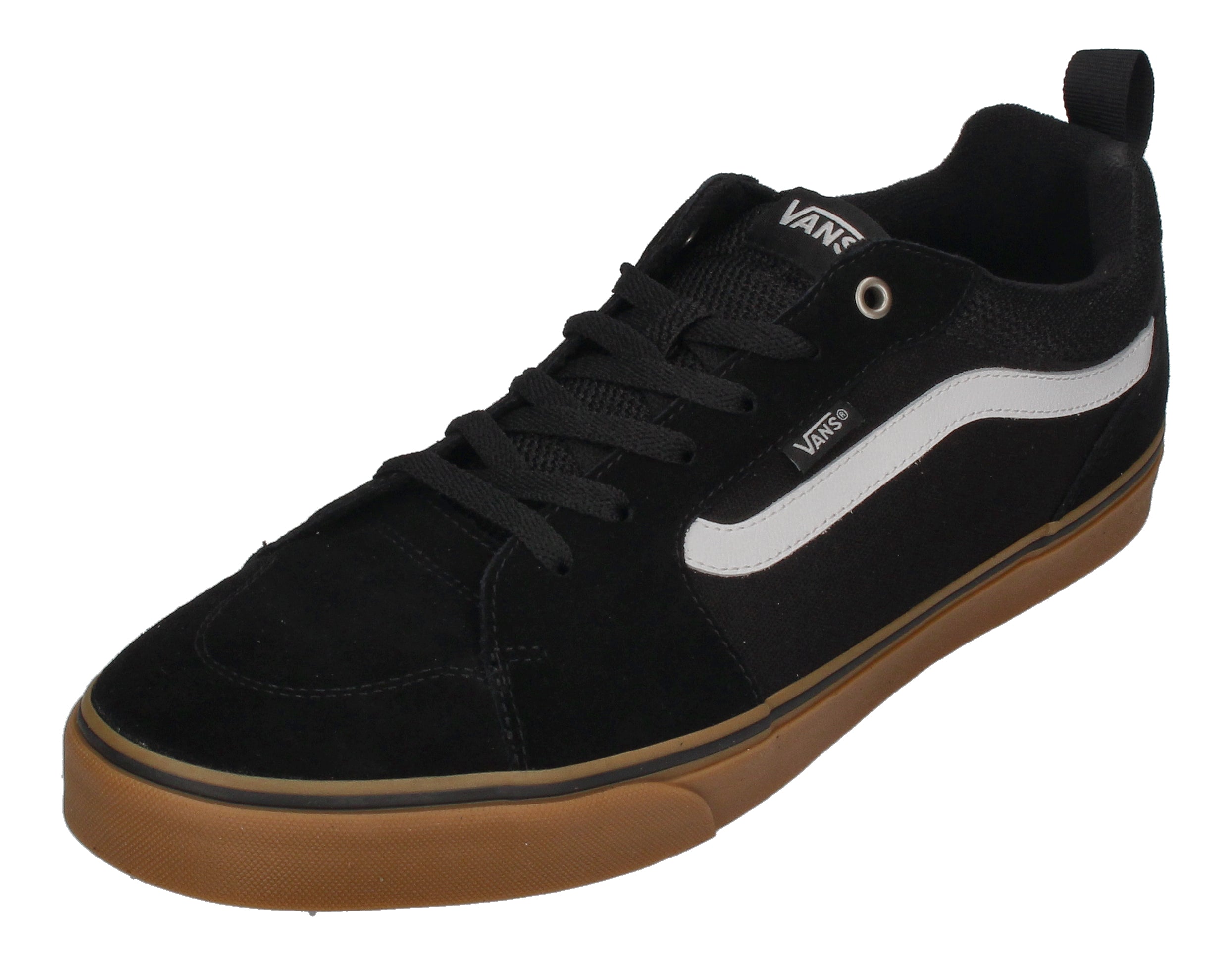 VANS in Übergrößen - FILMORE (Suede Canvas) black gum