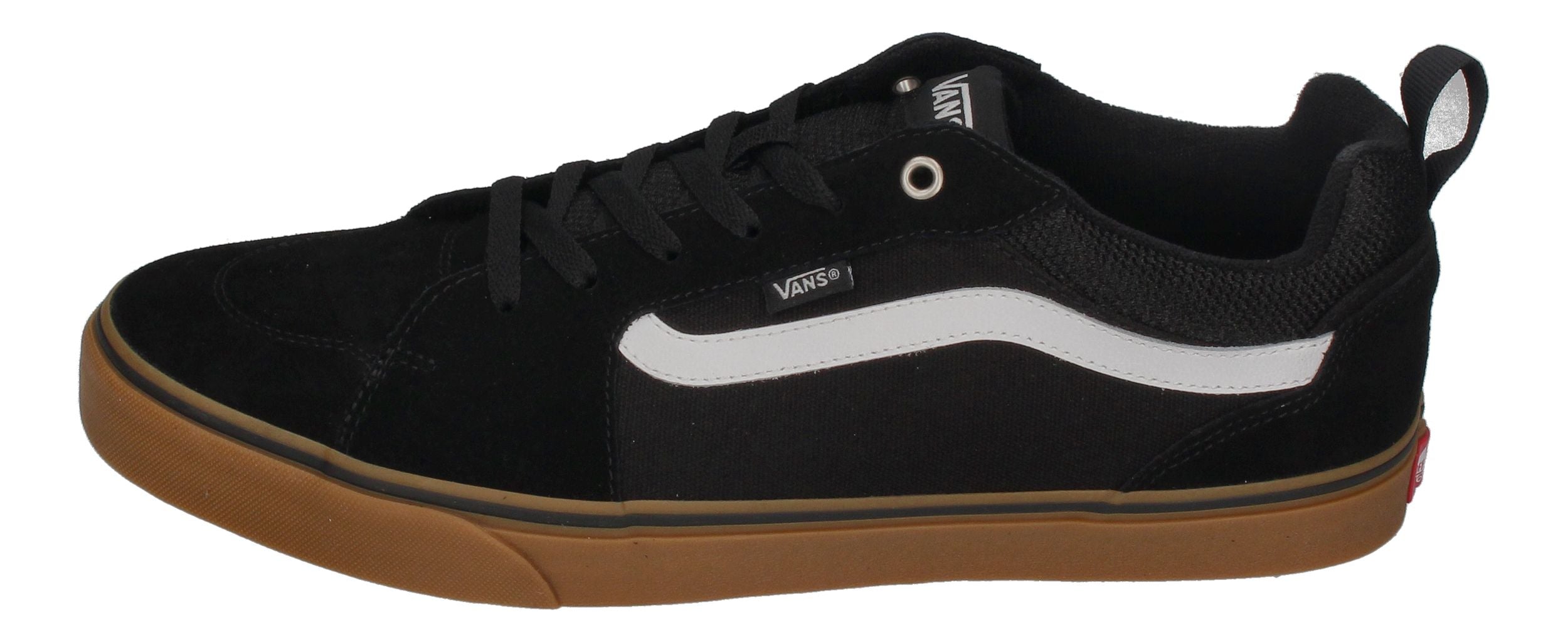 VANS in Übergrößen - FILMORE (Suede Canvas) black gum