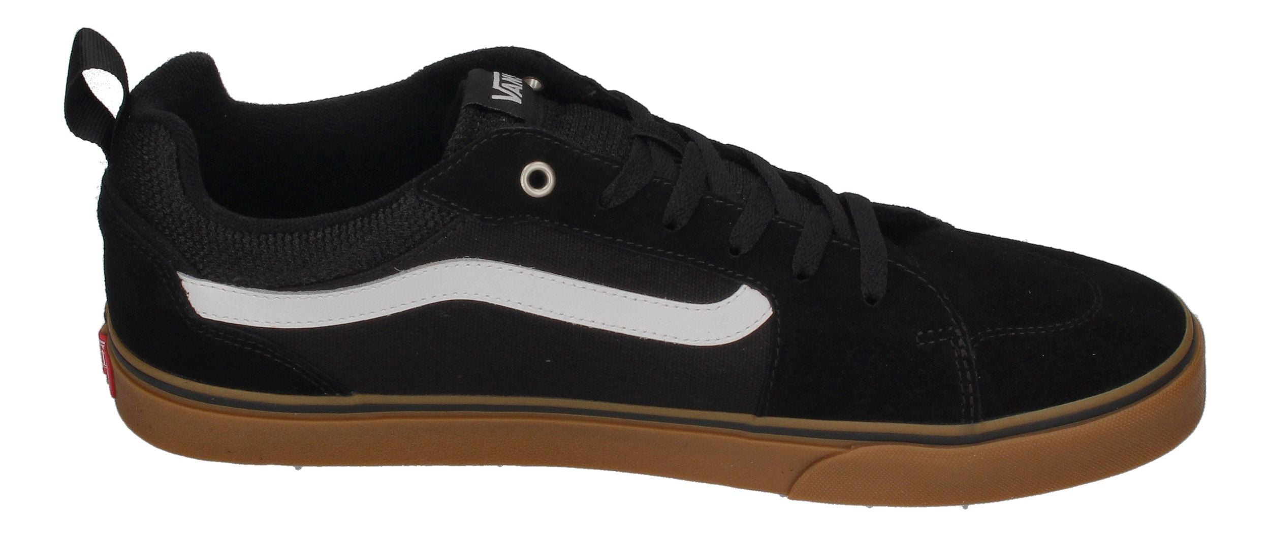 VANS in Übergrößen - FILMORE (Suede Canvas) black gum