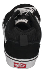 VANS in Übergrößen - FILMORE (Suede Canvas) black white-4