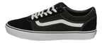 VANS in Übergrößen - WARD (Suede Canvas) black white-1