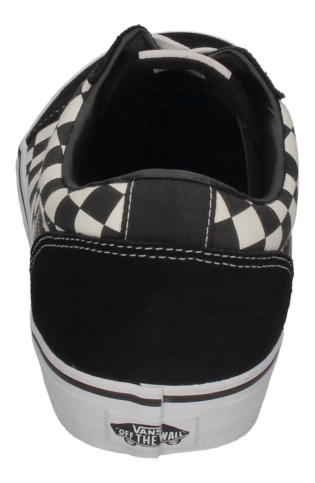 VANS in Übergrößen - WARD (Checkered) black white-4