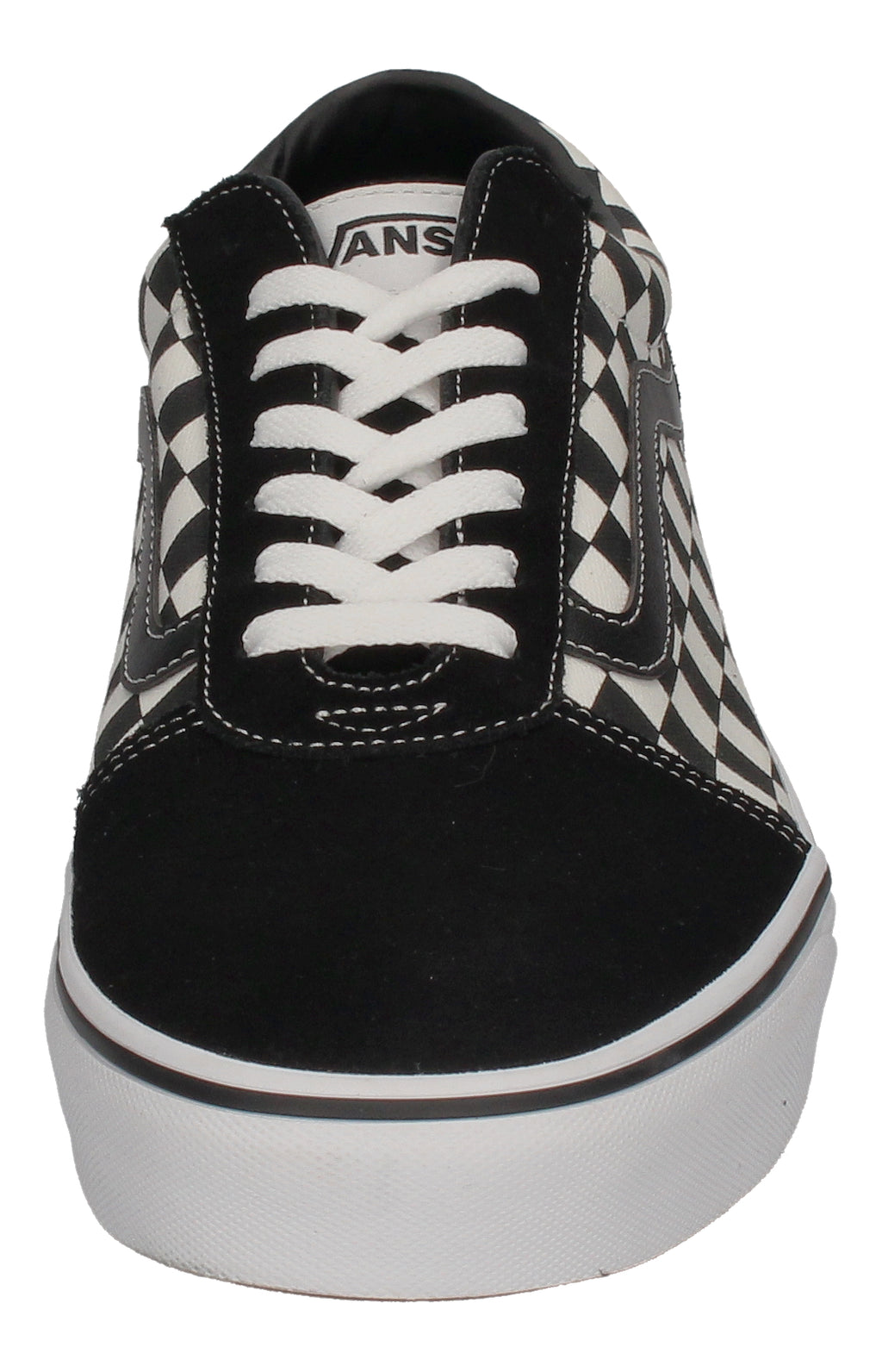 VANS in Übergrößen - WARD (Checkered) black white-2