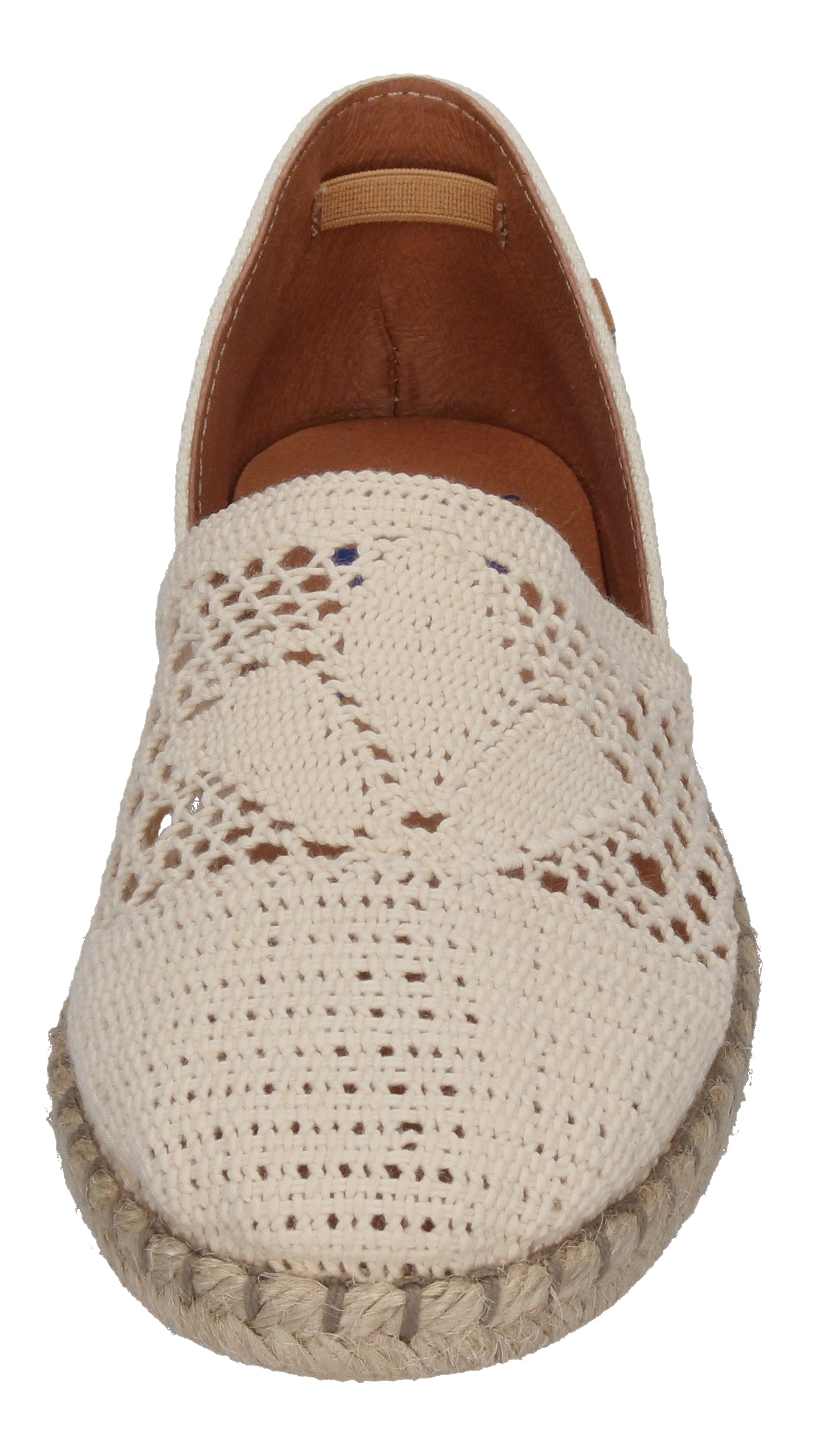 VERBENAS Damen Espadrilles CARMEN CROCHET LINO - crudo-2