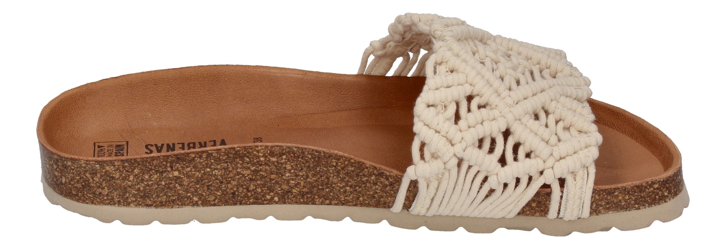 VERBENAS Damen Pantoletten - RAGA 330048V-0563 - crudo-3