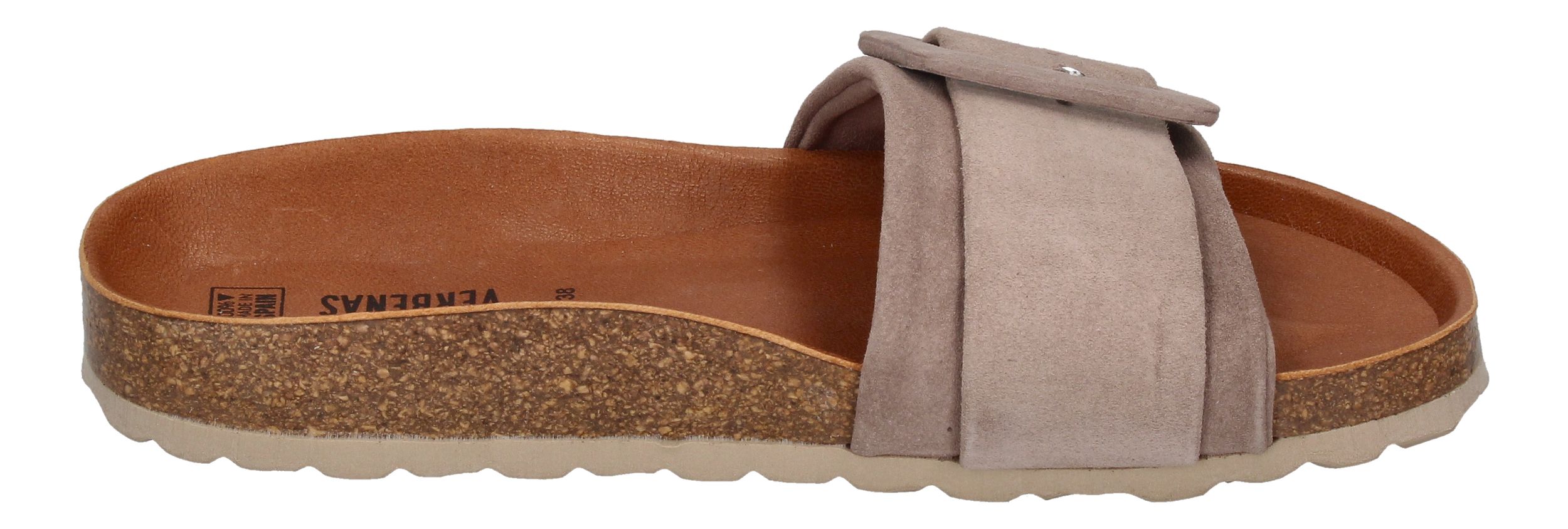 VERBENAS Damen Pantoletten REIKO 330402V-0268 piedra-3