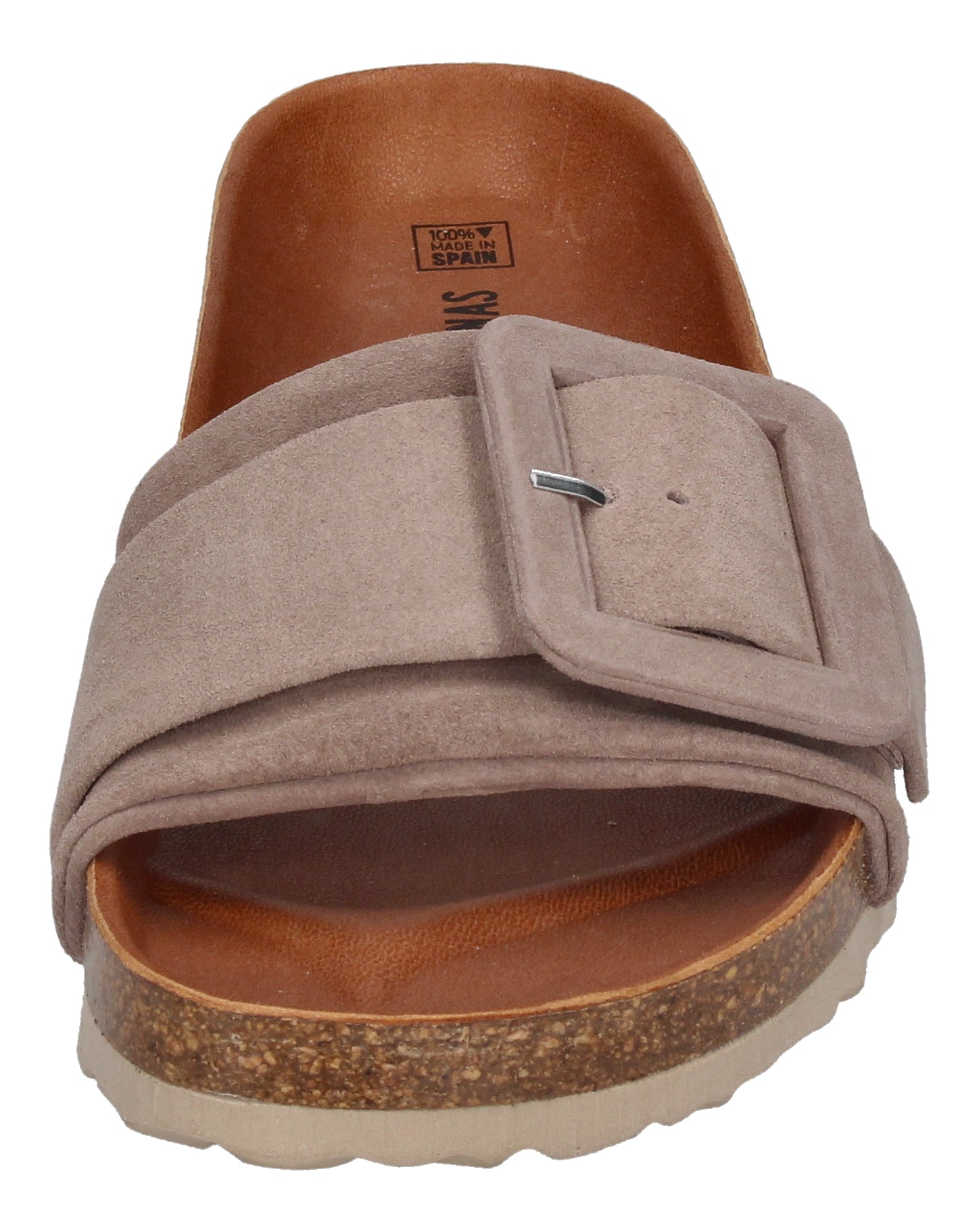 VERBENAS Damen Pantoletten REIKO 330402V-0268 piedra-2
