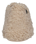 VERBENAS Damen Hausschuhe - YORK CURLY - beige