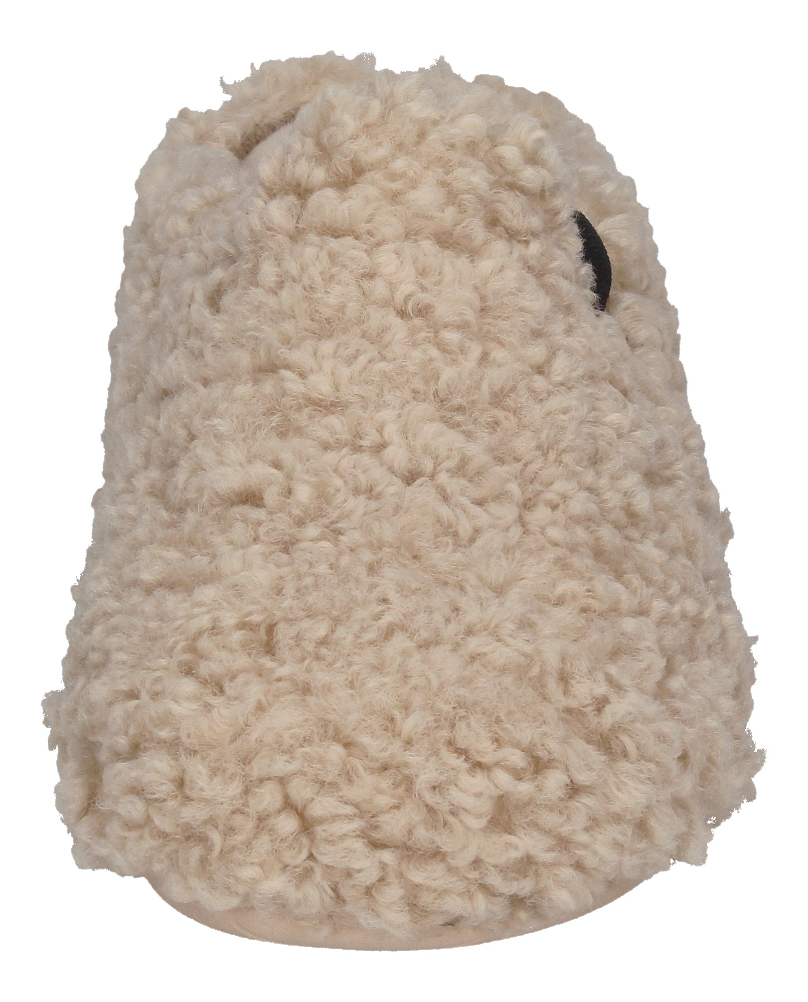 VERBENAS Damen Hausschuhe - YORK CURLY - beige