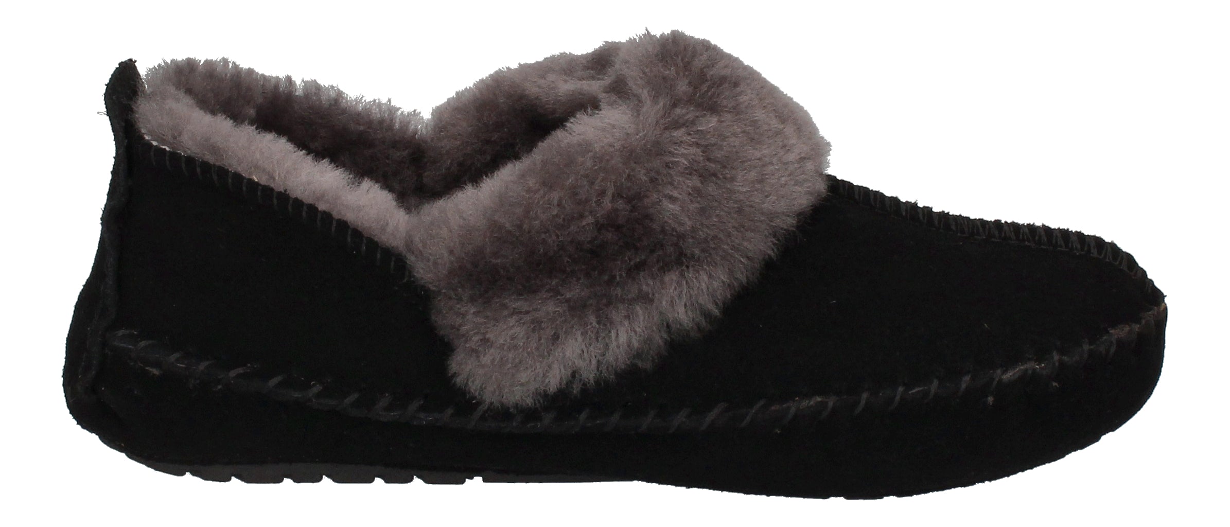 WARMBAT Damenschuhe Hausschuhe BARRINE SUEDE - black-3
