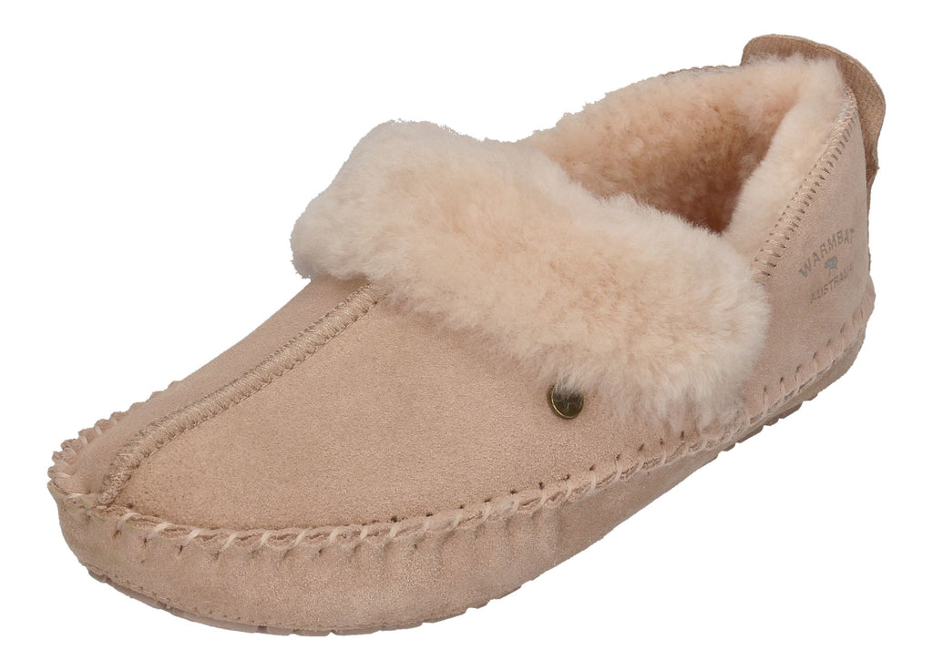 WARMBAT Damenschuhe Hausschuhe BARRINE SUEDE - blush