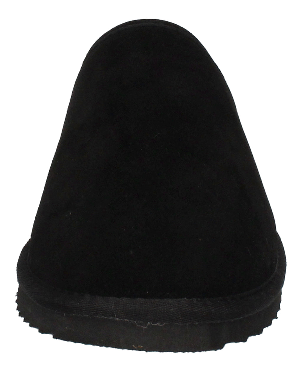 WARMBAT Lammfell Hausschuhe - CLASSIC SUEDE - black-2