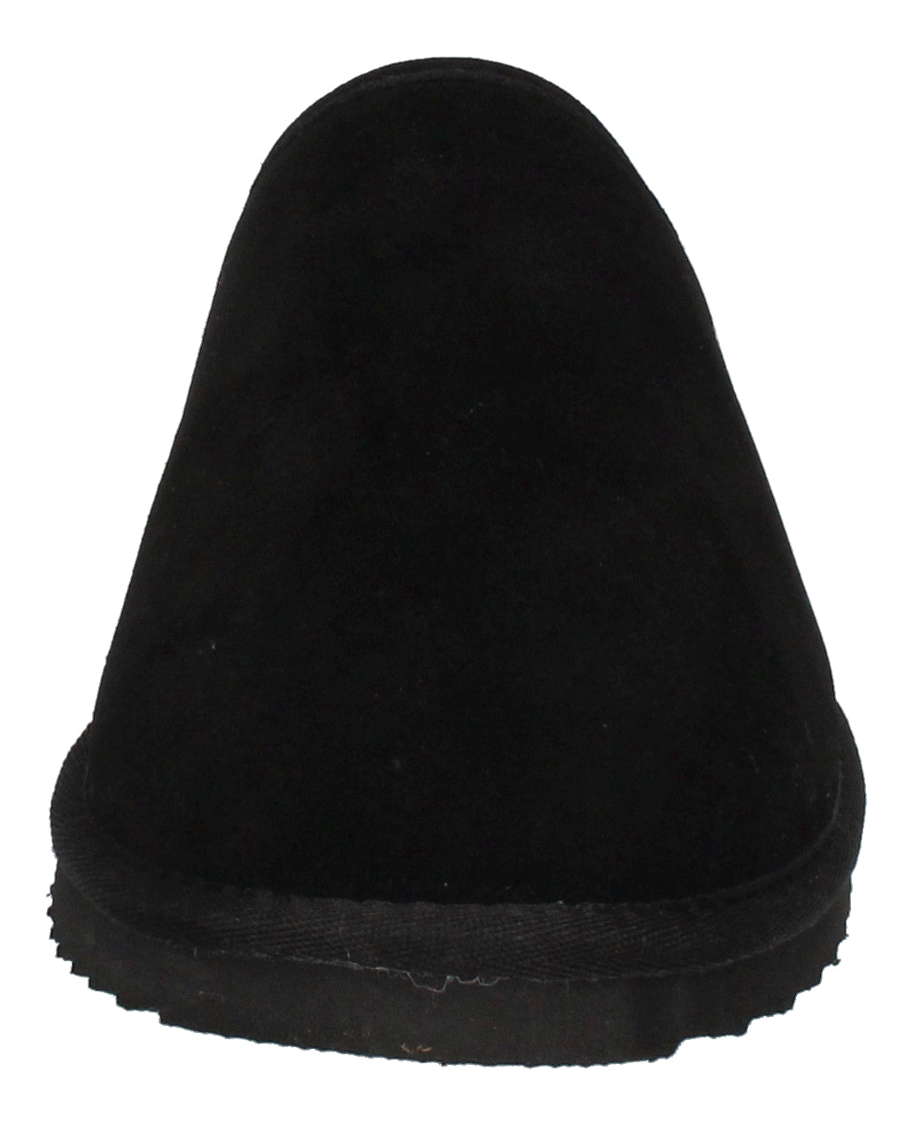 WARMBAT Lammfell Hausschuhe - CLASSIC SUEDE - black-2