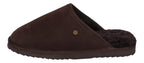 WARMBAT Herrenschuhe Hausschuhe CLASSIC SUEDE - choco-1
