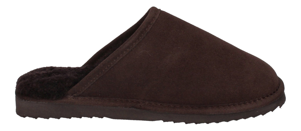 WARMBAT Herrenschuhe Hausschuhe CLASSIC SUEDE - choco-3
