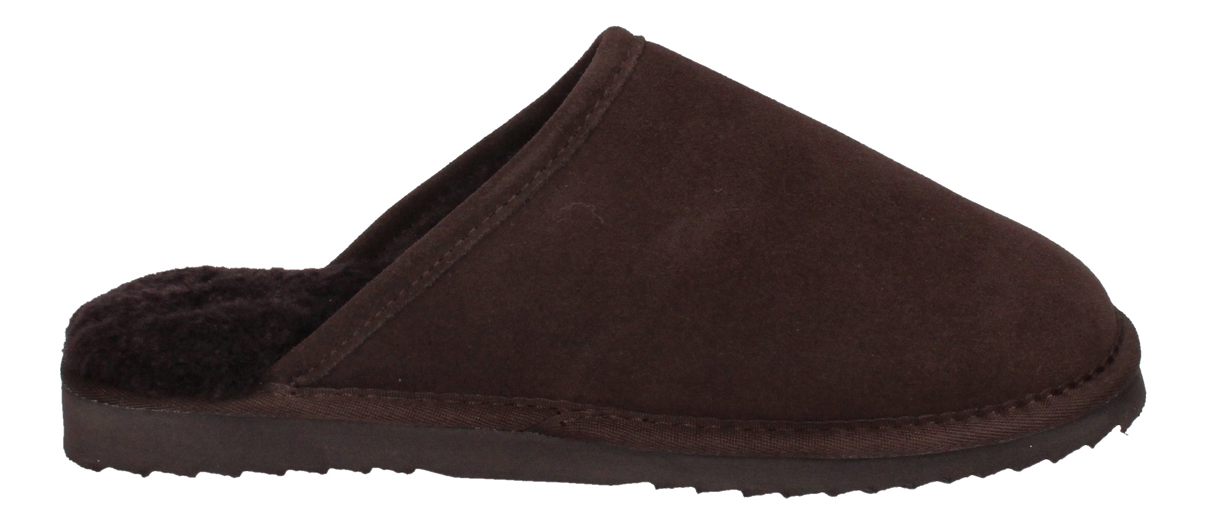 WARMBAT Herrenschuhe Hausschuhe CLASSIC SUEDE - choco-3
