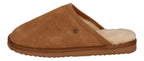 WARMBAT Lammfell Hausschuhe - CLASSIC SUEDE - cognac-1