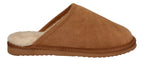 WARMBAT Lammfell Hausschuhe - CLASSIC SUEDE - cognac-3