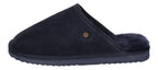WARMBAT Lammfell Hausschuhe CLASSIC SUEDE dark navy-1