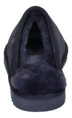 WARMBAT Lammfell Hausschuhe CLASSIC SUEDE dark navy-4