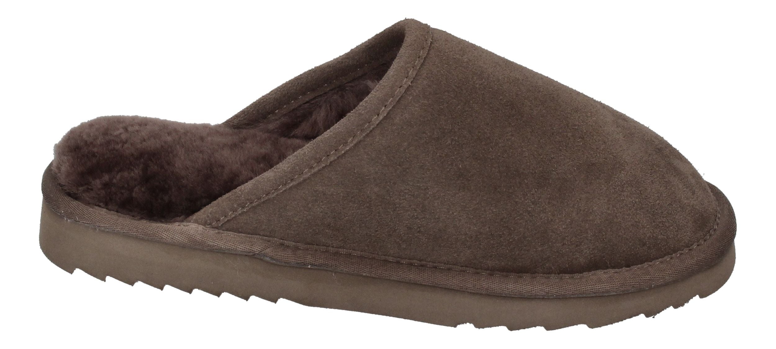 WARMBAT Herrenschuhe Hausschuhe CLASSIC SUEDE - pebble-3