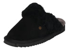 WARMBAT Damenschuhe Hausschuhe FLURRY SUEDE - black-0