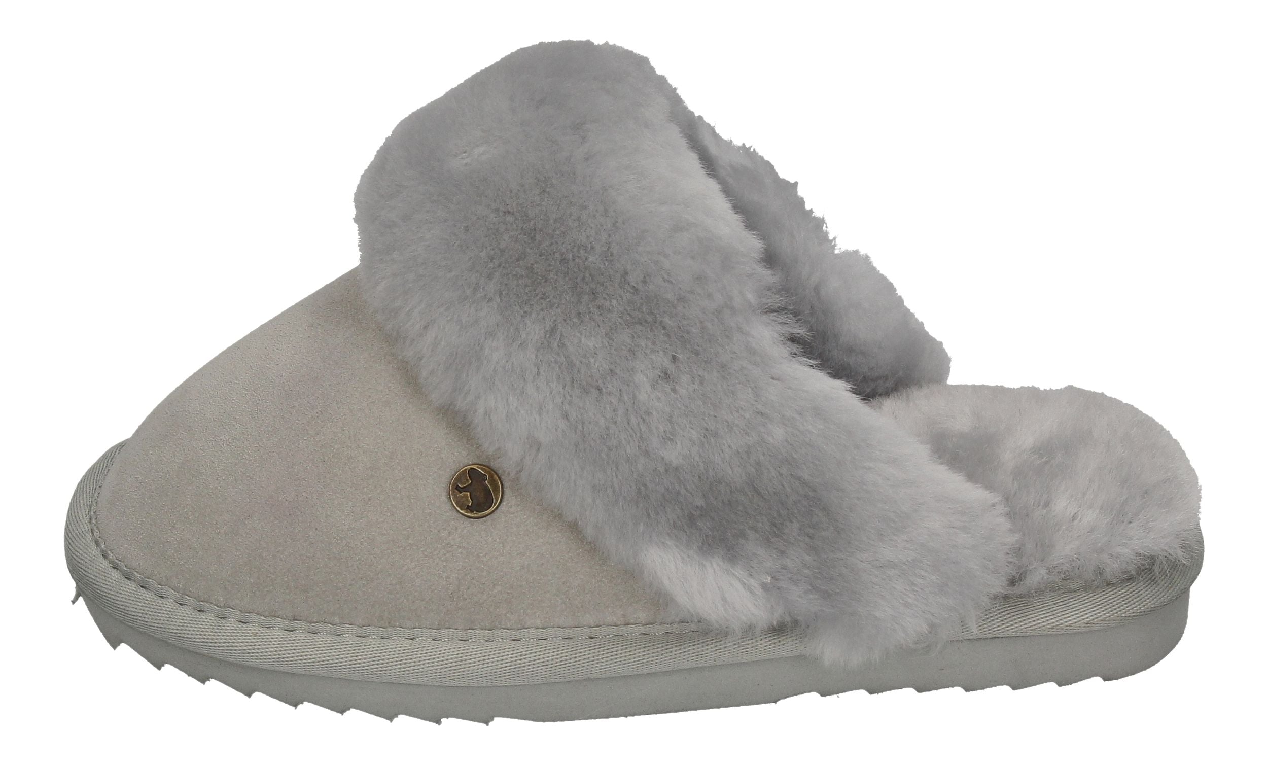 WARMBAT Kinderschuhe Hausschuhe FLURRY SUEDE - ice blue-1