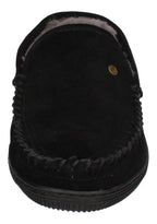 WARMBAT Herrenschuhe Hausschuhe GRIZZLY SUEDE - black-2