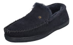 WARMBAT Herrenschuhe Hausschuhe GRIZZLY SUEDE - navy-0