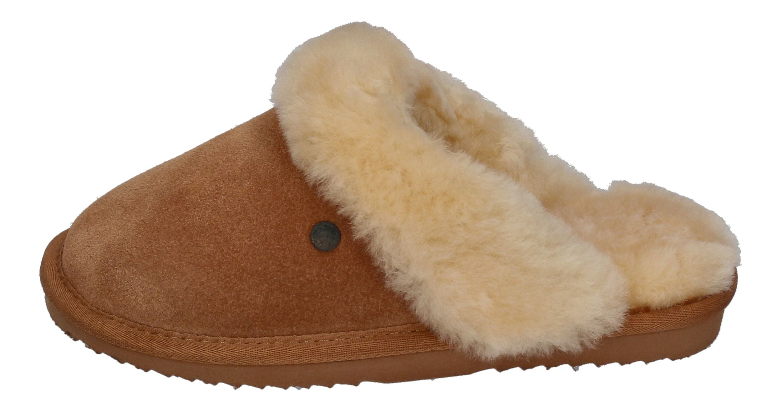 WARMBAT Kinderschuhe Hausschuhe FLURRY SUEDE - cognac-1