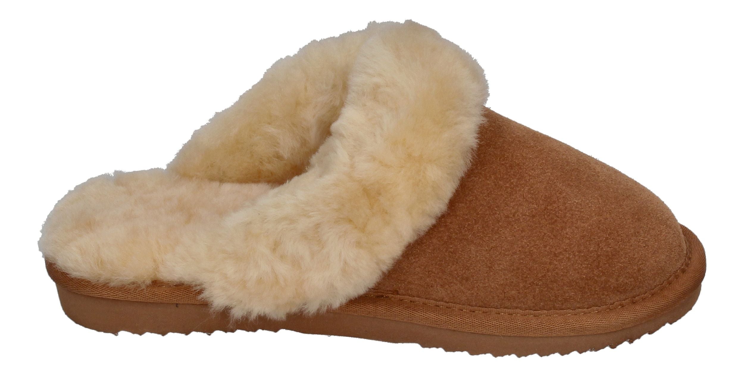 WARMBAT Kinderschuhe Hausschuhe FLURRY SUEDE - cognac-3